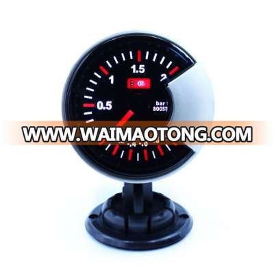 60mm LED Turbo Boost Gauge High Quality Auto Car Motor Gauge with Red & White Light